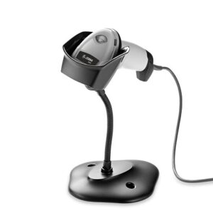 Zebra DS2208 2D-SR Barcode Scanner Kit USB Stand White DS2208-SR6U2100SGW