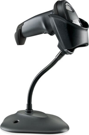 Zebra Li2208 Standard Range Imager Barcode Scanner USB With Stand Black LI2208-SR7U2100SGW