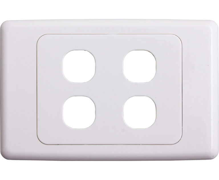 Hypertec Wall Plate 4 Gang