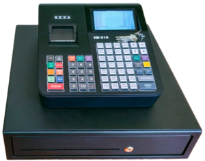 Nexa NE-310 Electronic Cash Register With Cash Drawer NE310