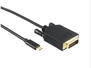 2M Type-C to DVI-D Dual Link Cable