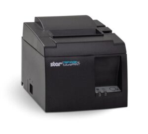 UberEats Star Micronics TSP143IIIBI Bluetooth Receipt Printer for iOS or Android TSP143IIIBI-GRY - C7