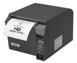 Epson TM-T70II Thermal USB/Ethernet Black V2 Receipt Printer C31CD38742