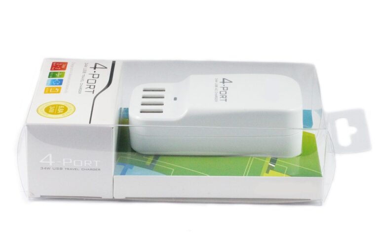 Smart 4 Port 34W USB Charger