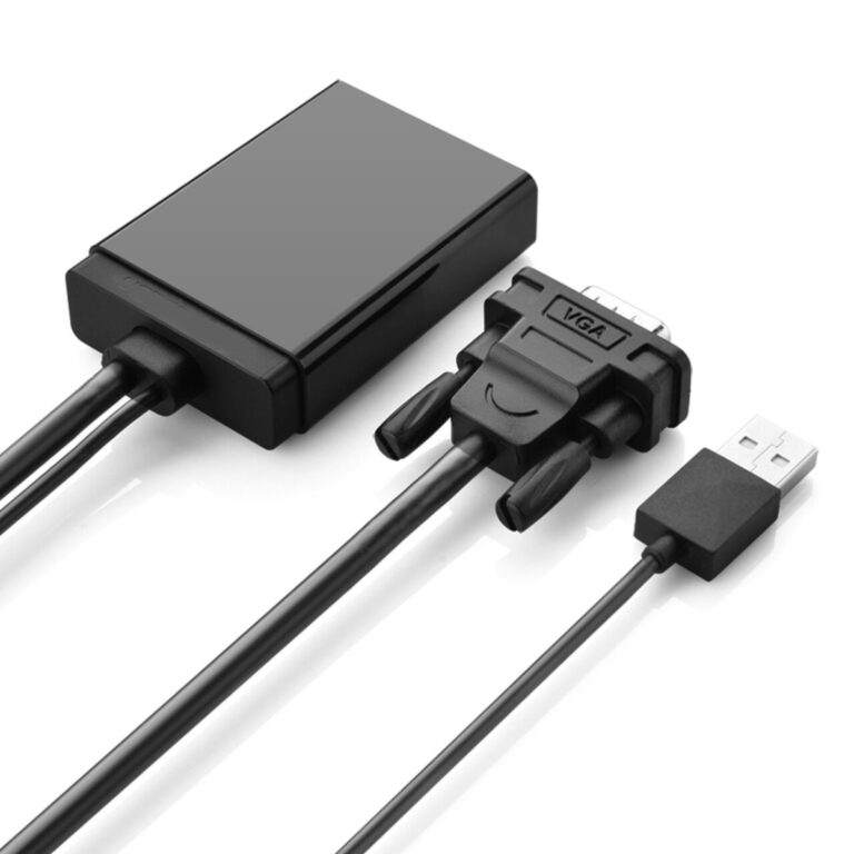 50CM VGA to HDMI Converter Cable With Audio