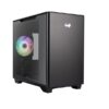 In Win IW-CS-A3BLK-1AM120S Micro ATX Mini ITX Tempered Glass 1 x 120 mm x Fan 4 x Slot 3 x USB Fan Cooler Computer Case Black Piano Finish