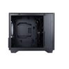 In Win IW-CS-A3BLK-1AM120S Micro ATX Mini ITX Tempered Glass 1 x 120 mm x Fan 4 x Slot 3 x USB Fan Cooler Computer Case Black Piano Finish