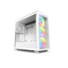 NZXT H7 Elite ATX Tempered Glass 3 x 120 mm x Fan 7 x Slot Fan Cooler Computer Case White