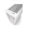 NZXT H7 Flow ATX Tempered Glass 4 x 120 mm x Fan Fan Cooler Computer Case Matte White