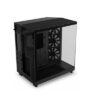 NZXT H6 Flow ATX Tempered Glass 3 x 120 mm Fan 2 x USB Fan Cooler Computer Case Black