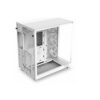 NZXT H6 Flow ATX Tempered Glass 3 x 120 mm Fan 2 x USB Fan Cooler White