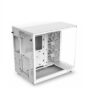 NZXT H6 ATX Tempered Glass 3 x 120 mm x Fan 2 x USB Fan Cooler Flow Computer Case White
