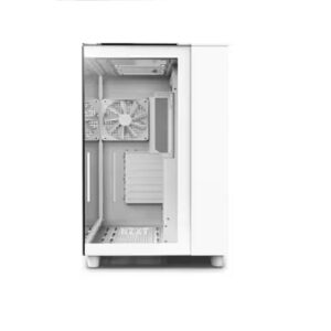 NZXT H9 Elite CM-H91EW-01 Mini ITX Micro ATX Tempered Glass 4 x 120 mm x Fan 7 x Slot 3 x USB 1 x Audio In Computer Case Matte White