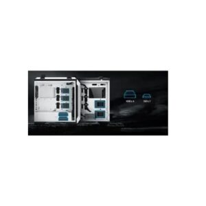 Asus Tuf EATX ATX Mid-Tower Tempered Glass 2 x USB Gaming Computer Case White
