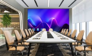 Commbox LED Board 180" 2.0mm PP Impact Resistant Built-In Video Processor