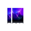 Commbox LED Banner 72" 1.9mm PP With Floor Stand Frame Display Cabinet