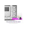 NZXT H9 Elite CM-H91EW-01 Mini ITX Micro ATX Tempered Glass 4 x 120 mm x Fan 7 x Slot 3 x USB 1 x Audio In Computer Case Matte White