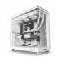 NZXT H6 ATX Tempered Glass 3 x 120 mm x Fan 2 x USB Fan Cooler Flow Computer Case White
