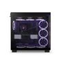 NZXT H9 Flow CM-H91FB-01 Mini ITX Micro ATX Tempered Glass 4 x 120 mm 7 x Slot 3 x USB 1 x Audio In Fan Cooler Computer Case Matte Black