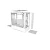 NZXT H5 ELITE Premium Compact ATX, Micro-ATX, Mini-ITX Tempered Glass Case White