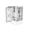 NZXT H5 ELITE Premium Compact ATX, Micro-ATX, Mini-ITX Tempered Glass Case White