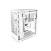 NZXT H5 ELITE Premium Compact ATX, Micro-ATX, Mini-ITX Tempered Glass Case White