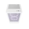 H5 Flow Compact Mid-Tower Airflow Case Tempered Glass White