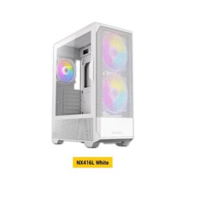 Antec NX416 2x ARGB 160mm+1x ARGB 120mm Fans LED And PWM Controller Gaming Case