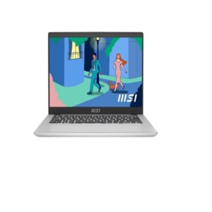 MSI Modern Series 14' FHD Intel Alder Lake i5-1235U 16GB 512GB Windows11 Home Intel Iris Xe Graphics Notebook Urban Silver