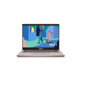 MSI Modern Series Notebook 14' FHD Intel Alder Lake i5-1235U 16GB 512GB Windows11 Home Intel Iris Xe Graphics Beige Rose