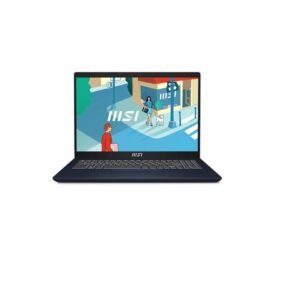 MSI Modern Series Notebook 14' FHD Intel Raptor Lake i7-1355U Onboard DDR4 16GB 1TB SSD Windows11 Home Intel Iris Xe Graphics Classic Black