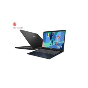 MSI Modern Series Notebook 15.6' FHD Intel Alder Lake i7-1255U DDR4 16GB 512GB SSD Windows11 Home Intel Iris Xe Graphics Classic Black