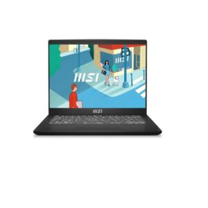 MSI Modern Series 15.6' FHD Intel Raptor Lake i7-1355U Onboard 16GB 512GB Windows11 Pro Intel Iris Xe Graphics Notebook Classic Black