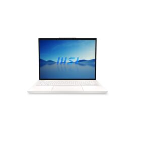 MSI Prestige Series Notebook 13.3' FHD Intel Raptor Lake i5-1340P LPDDR5 16GB  512GB NVMe PCIe SSD Gen4x4 w/o Windows11 Home Intel Iris Xe Graphics Pure White