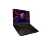 MSI Thin GF63 Series Gaming Notebook 15.6" FHD Intel Alder Lake i7-12650H DDR4 8GB 512GB SSD Windows 11 Home Black