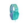 Logitech G335 Wired On-Ear Stereo 20 Hz To 20 kHz Gaming Headset Mint