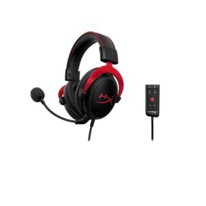 HP HyperX Cloud II Wired Over-The-Ear Stereo 100 cm USB 2.0 10 Hz To 23 kHz Gaming Headset Black/Red