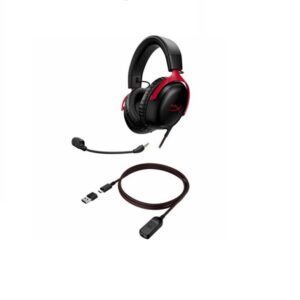 HP HyperX Cloud II Wired Over-The-Ear, On-Ear Stereo USB 2.0 10 Hz To 20 kHz  Gaming Headset Black/Red