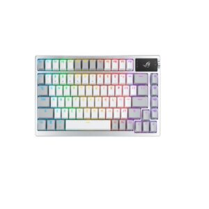 Asus Rog Azoth/PBT/WHT (Snow Switch) Gaming Keyboard White