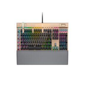 Corsair K100 RGB PBT Double-Shot Keycaps Mechanical Gaming Keyboard Gold