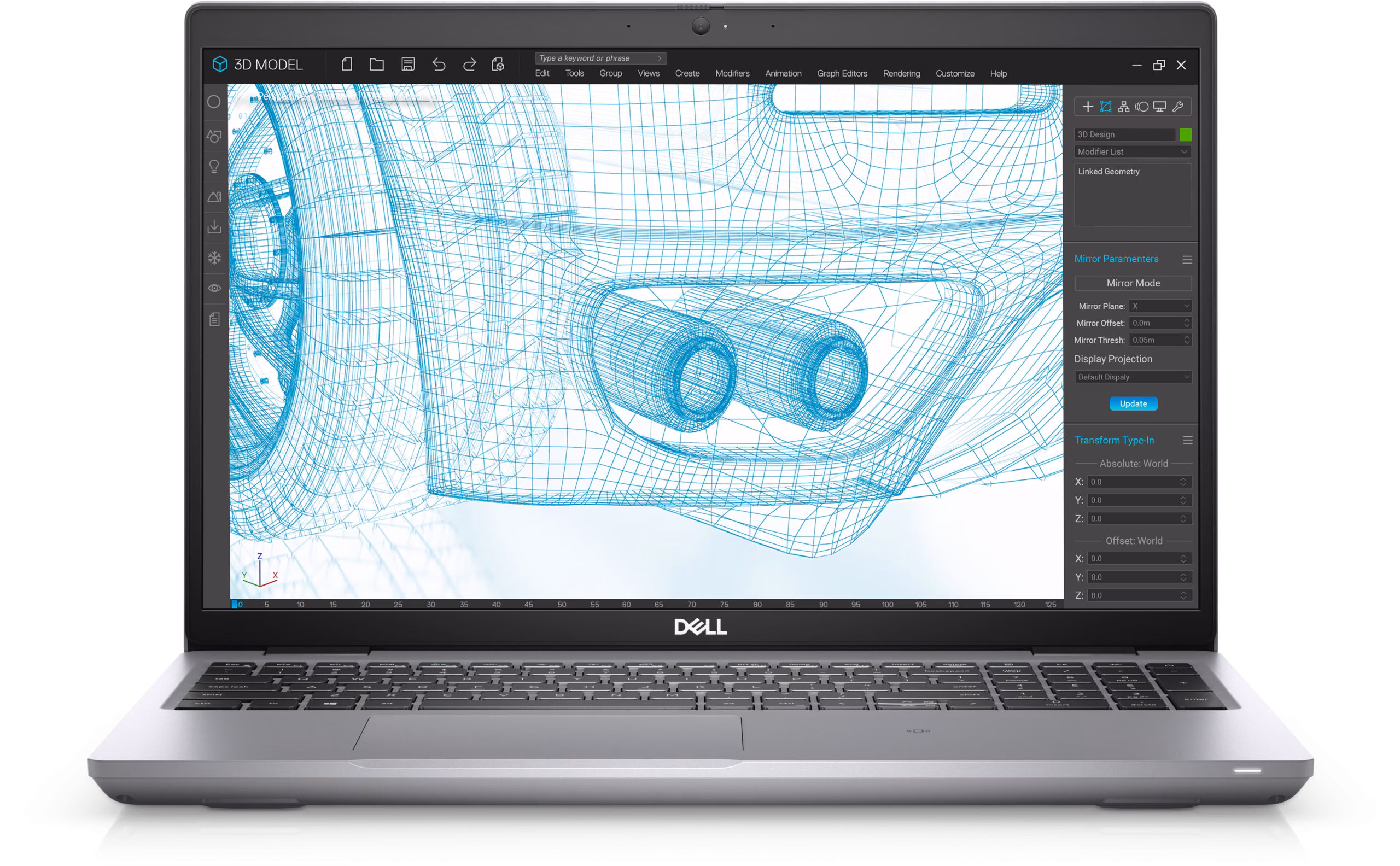 Dell Precision 3561 Laptop 15.6" FHD i7 16GB RAM 512GB SSD Window 11 Pro