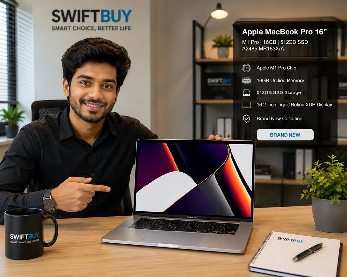 Apple MacBook Pro 16" M1 Pro 16GB 512GB SSD A2485 MR183X/A, Condition- Brand New Apple MacBook Pro 16" M1 Pro 16GB 512GB SSD A2485 MR183X/A, Condition- Brand New